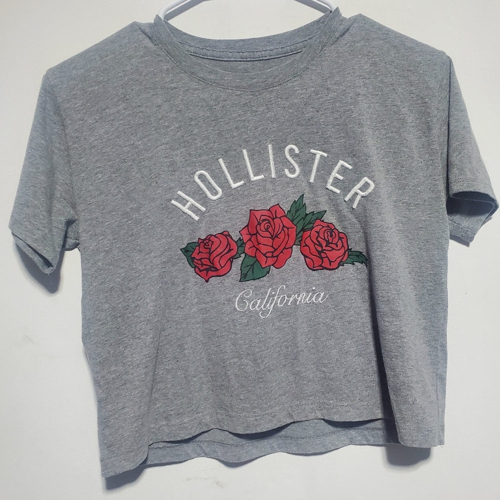 HOLLISTER CROP T-SHIRT